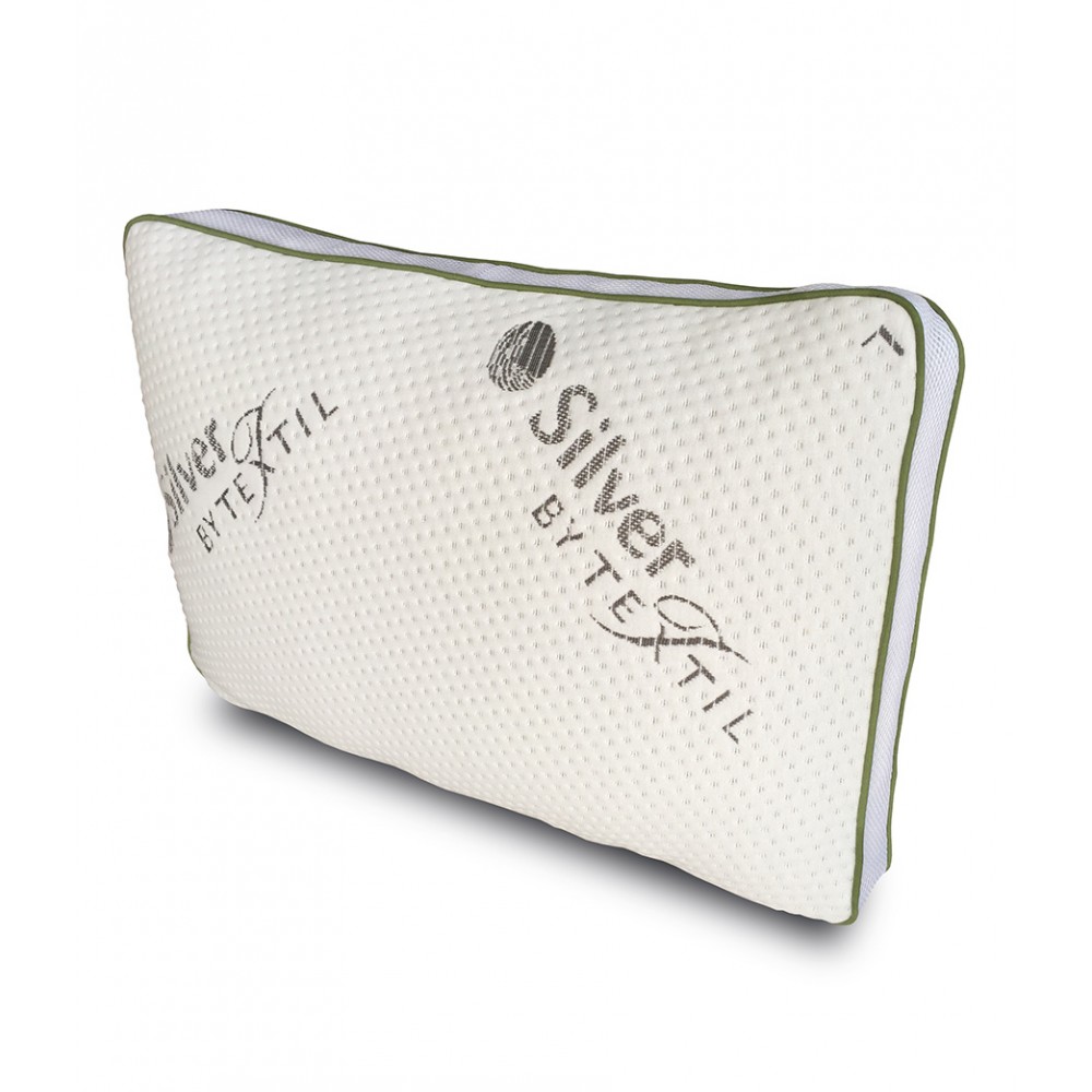 Jastuk od mrvica memory pene - Silver plus